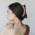 thumbnail image 3 of Momihoom Textured Circular Banana Hair Clip, Secure Non-Slip Barrette for Everyday Hair Styling, 3 of 6