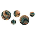 thumbnail image 2 of Designart "Boho Pastels A Pastel Artwork III" Minimalism Metal Wall Art Set of 5 Piece, 2 of 5