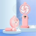 thumbnail image 5 of Needhep Cooling Fan for Bedroom With,Quiet Fan for Office, Small Fan For Office, Small Fan for Desk, Small Powerful Fan (Pink), 5 of 7