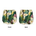 thumbnail image 5 of Lsque Tropical Floral Jungle Printed Women's Running Shorts with Liner Pockets,Elastic Quick Dry Workout Athletic Gym Yoga Shorts,Womens High Waist Shorts-Small, 5 of 9