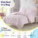 thumbnail image 2 of Juego de cama infantil Bed in a Bag for Boys and Girls Toddlers Juego de sábanas estampado y, 2 of 6
