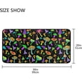 thumbnail image 3 of SKYSONIC Bright Fantastic Mushrooms Kitchen Mats Washable Long Floor Runner Rug Non-Slip Fatigue Area Rugs Rainbow Absorbent Doormat Cushioned for Farmhouse Home Bath Indoor Outdoor Decor 39x20 in, 3 of 7
