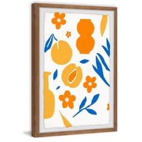 Marmont Hill Fresh Fruits Framed Painting Print