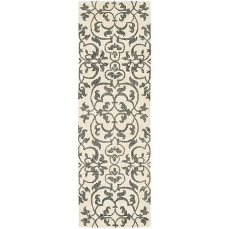 Safavieh Soho Bedinn Wool Runner Rug, Ivory/Gray
