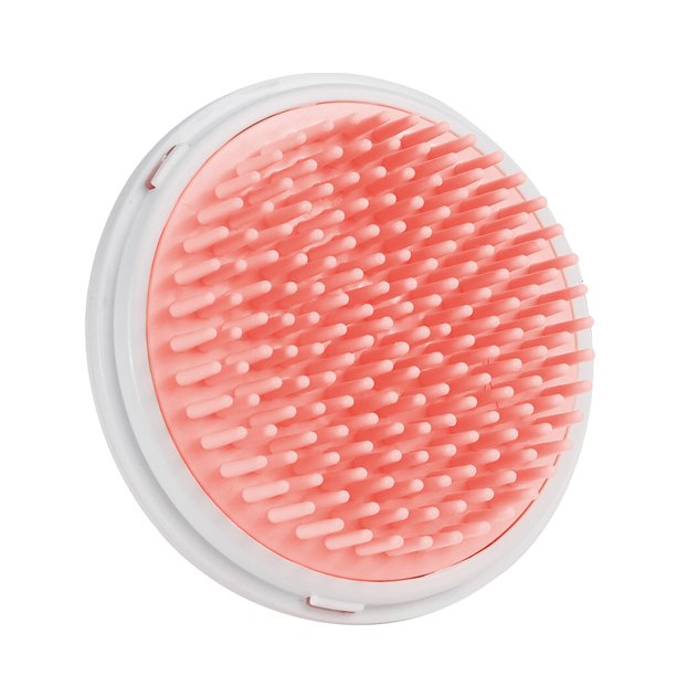 EeaseMX Peine de masaje rosa para mascotas, cepillo multifuncional para quitar el pelo, herramienta de limpieza para el baño de mascotas, peine desenredante