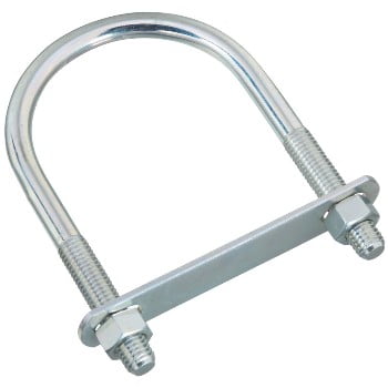 

2Pc National U-Bolt Zinc Plated ~ 3-1/2 x 6