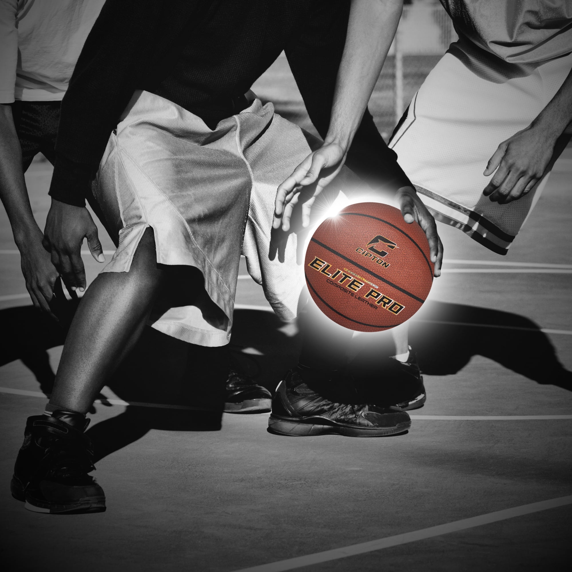 Cipton Basketball Official Size Outdoor Basketball Pump Included