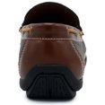 thumbnail image 5 of Aston Marc Men's Penny Loafer Shoes, Casual Slip-On Moccasins with Leather Detailing, Comfortable & Stylish, Sizes 8-13, 5 of 6