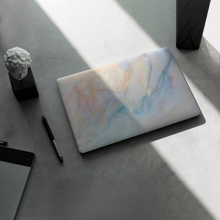 SaharaCase - Hybrid-Flex Arts Case for Apple MacBook Pro 14" M1, M2, M3 Chip Laptops - Marble Blue