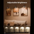 thumbnail image 3 of Picture Lights for Wall, Rechargeable Battery Magnetic Poster Lights with 3 Color Temps & 12 RGB, Remote Dimmable Timer, 3 of 7