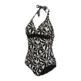 thumbnail image 3 of Regatta Womens Flavia II Abstract Floral One Piece Swimsuit, 3 of 4