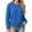 17#Dark Blue, variant on Women's Long Sleeve Button Down Crew Neck Classic Sweater Knit Cardigan