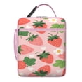 thumbnail image 5 of Strawberry Lunch Box Insulated Lunch Bag Box Women Men Reusable Cute Insulated Lunch Box for Students Cooler Tote Bag Lunchbox for Office School Picnic, 5 of 6