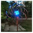 thumbnail image 4 of Wosthever Decoración de luces giratorias en LED con luz de viento de molino de viento con energía solar Jardín y Patio Wosthever HA061654-00, 4 of 6