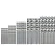 thumbnail image 1 of Agiferg 50Pcs Titanium Coated High Speed Steel Drill Bit Set Tool 1/1.5/2/2.5/3mm, 1 of 6