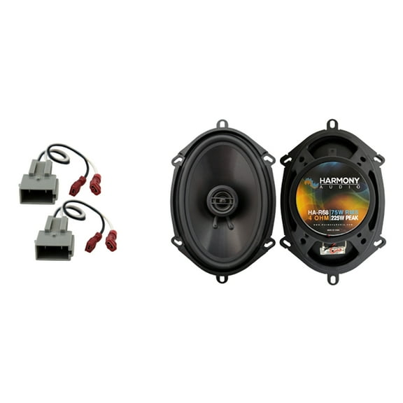 Fits Ford F-250 1997-1998 Rear Door Replacement Speaker Harmony HA-R68 Speakers
