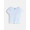 thumbnail image 3 of Wonder Nation Girls Square Neck Cami Dress and Tee, 2-Piece Outfit Set, Sizes 4-18, 3 of 3