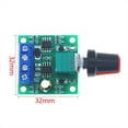 thumbnail image 5 of Controlador de Velocidad de Motor PWM de CC de 1,8 V, 3 V, 5 V, 6 V, 12 V y 2 A. Controlador de Velocidad de Motor de Bajo Voltaje PWM 0-100 % Módulo de Accionamiento Ajustable, 5 of 5