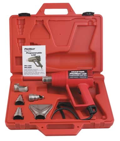 MASTER APPLIANCE Heat Gun Kits,120VAC,4.0 to 16.0 cfm PH-1500K by Master Appliance