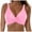 Pink, variant on Wamejoo Women's Underwire Bikini Tops Push Up Criss Cross Swim Top Swimsuit Sexy V Neck Bathing Suit Tops (Pink, L)