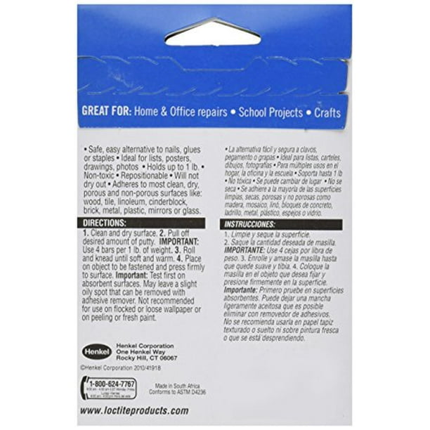 Loctite FunTak Mounting Putty, 2Ounce (1270884)