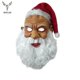 thumbnail image 1 of Máscara de Papá Noel, peluca, conjunto de barba, máscara de Papá Noel de felpa, conjunto de máscara de látex de Papá Noel, Botao, 1 of 2