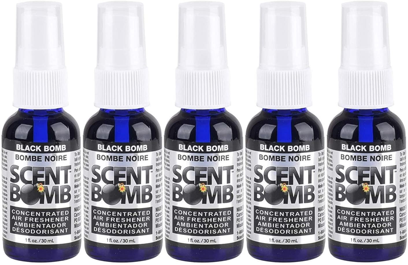 Scent Bomb Air Freshener Spray, 100 Oil Based Concentrated Air