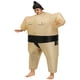 thumbnail image 4 of Disfraz inflable de luchador de sumo, disfraz divertido de luchador de sumo para actuaciones en escenario de Halloween, 4 of 9