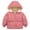 Deep Pink, variant on Aideaone Baby Winter Coat with Hooded Toddler Boys Girls Puffer Jackets for 12M-5T