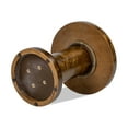 thumbnail image 3 of Jennifer Taylor Home Bolin 18" Round Pillar Burl Accent Side Table, Walnut Brown Burl Wood, 3 of 9