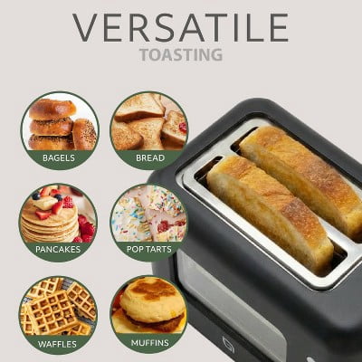 2 Slice Toaster with Window
