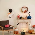 thumbnail image 2 of Flocking Artificial Pumpkin Fake Foam Pumpkin for Fall Autumn Halloween Decor, 2 of 9