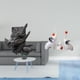 thumbnail image 2 of Sujetalibros de , escultura decorativa de animal, soporte para libros, figura para estantería, sala de estar, armario, dormitorio, escritorio., 2 of 8