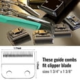 thumbnail image 3 of Mega Hair Clipper Guards, Extra Long 3 Inch Hair Clipper Guide Combs Large Guide Comb Set 3&acirc;, 2.75&acirc;, 2.5&acirc;, 3 of 7
