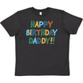 thumbnail image 3 of Inktastic Happy Birthday Daddy Youth T-Shirt, 3 of 5
