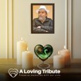 thumbnail image 3 of Yatskia Green Snake at Forest Little Funeral Keepsake Urns for Human Ashes Adult Man, Small Memorial Keepsake Urn for Ashes for Women, (Heart Pack of 2, 3 Inch), 3 of 8