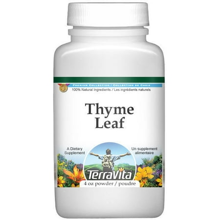 - Thyme Leaf Powder (4 oz, ZIN: 511122)