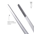 thumbnail image 2 of Pinzas triangulares para barbacoa, acero inoxidable, 20 cm, 2 of 3