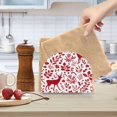 thumbnail image 6 of 2 Pieces Napkin Holder Table Napkin Holder Kitchen Napkin Holder Acrylic Napkin Holder Restaurant Napkin Holder Fashionable and Durable Red Christmas Deer, 6 of 8