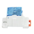 thumbnail image 1 of Power Terminal Distribution Box, Terminal Block Junction Box 80A 1000V AC DC Galvanized Iron Screw  for High Voltage Cabinets, 1 of 8