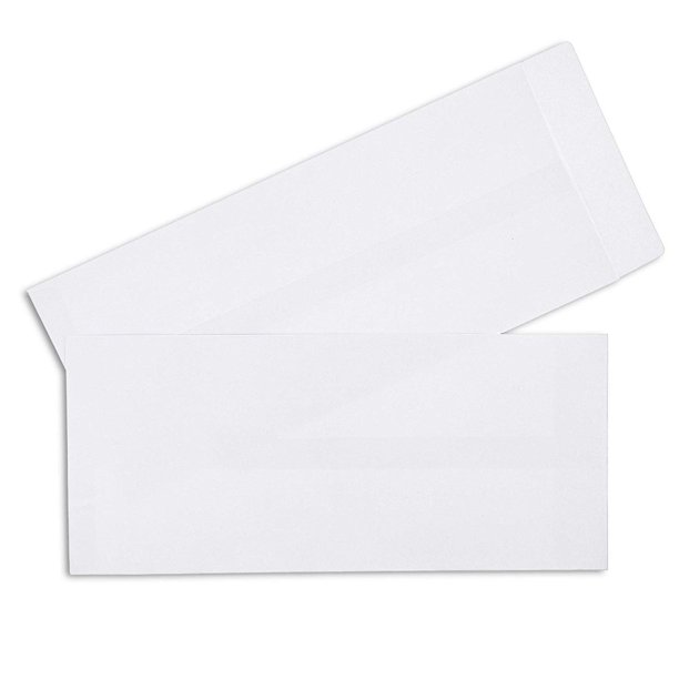 50Count 14 White Policy Business Envelopes, 11.5 X 5 inches Walmart