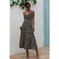 thumbnail image 4 of FcBaudy Robe Sans Manches à Col Rond, Robes d'Été pour Femmes, Robes d'Été à Imprimé Floral Boho Longue Robe de Soirée Robe de Plage Robe d'Été pour Femmes, 4 of 9