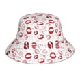 thumbnail image 1 of Balery Red Lips Sombreros para el sol para hombre y mujer, sombrero de pescador con UPF 50+, 1 of 6