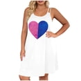 thumbnail image 2 of Censtreet Nightgowns for Women Sleeveless Sleepwear Wide Strap Sleep Shirt Printed Tank Sleepshirt S-XXL, 2 of 6