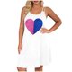 thumbnail image 1 of Camisa de Manga Corta Vestido para las Mujeres sin Mangas Estilo de Suspensión, Vestido de Noche Cómodo Suelto, 1 of 6