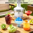 thumbnail image 6 of LINKChef Immersion Blender, 1000W 20-Speed 5-in-1 Immersion Hand Blender with Turbo Mode, Scratch-Resistant Stick Blender for Baby Food Processor & Chopper(White), 6 of 10