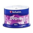 thumbnail image 1 of Paquete de 50 DVD+R Verbatim de 4.7 GB, 16x. Verbatim VECDVDAB106, 1 of 2