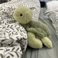 thumbnail image 2 of Muñeca de peluche con forma de tortuga verde suave, 35 cm, peluche, dibujos animados con forma de ma, 2 of 2