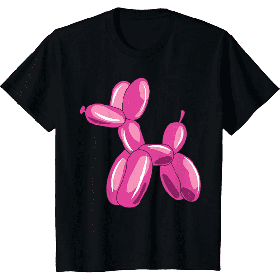 Magical Birthday Balloon Animal Dog T-Shirt