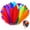 Multicolor, variant on 200Pcs Feathers Bulk, Black Feathers for DIY Crafts, Cosplay Wings, Gothic Costumes, Masks and Themed Party Home Decorations, 6-8 Inch 15-20cm